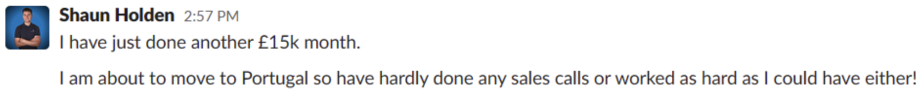 Student testimonial 30